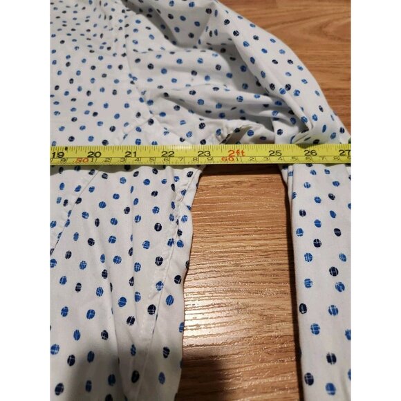 Au Noir White Long Sleeves Men Shirt Size 6 Pre-Owned - Picture 6 of 8